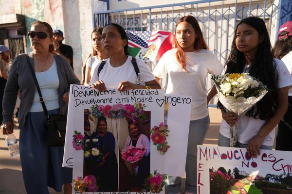 Groups sue to stop Trump administration from using what they call unconstitutional tactics in raids