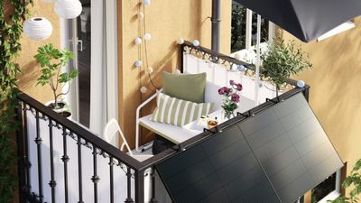 You can now buy balcony solar panels from IKEA – for less than you’d expect