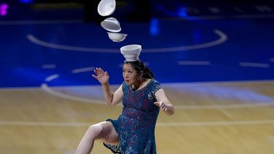 Red Panda Releases Statement After Terrifying Fall During WNBA Commissioner's Cup