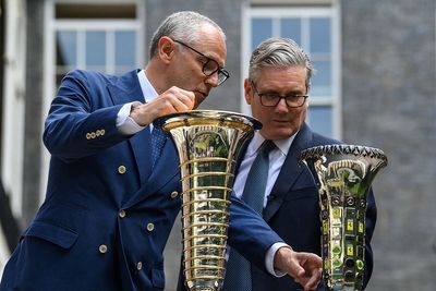 F1 chief Stefano Domenicali tells Keir Starmer what sets the UK apart: ‘The home of our sport’