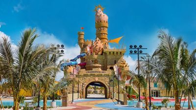 Carnival's Wild New Private Resort Makes Waves With Huge Swim-Up Bar, Giant Sandcastle