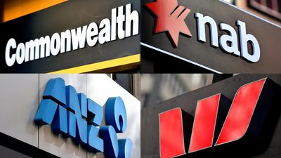 Australian shares flat as banks slip, miners dig in
