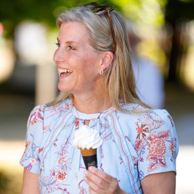 Duchess Sophie's Easy, Breezy Summer Uniform Is a Floaty Floral Dress With Designer Espadrille Wedges