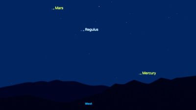 See Mercury at greatest elongation, its farthest from the sun in the evening sky this week