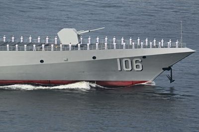 Chinese Carrier Shandong Moors In Hong Kong On 'Great Power' Visit
