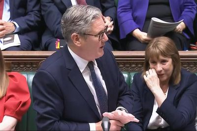Starmer backs ‘excellent’ Reeves after Chancellor’s tears in the Commons