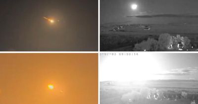 'Never seen one so bright': Videos capture meteor shooting across night sky