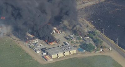 Seven people missing after blast at fireworks warehouse in California