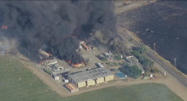 Seven people missing after blast at fireworks warehouse in California