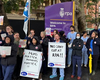 Royal Prince Alfred hospital management pauses cuts across women and babies unit after protests