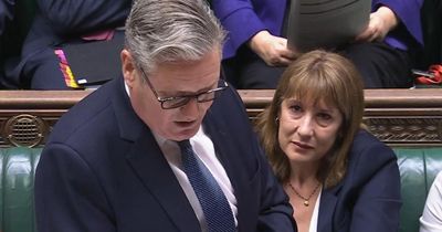 Keir Starmer defends ignoring Rachel Reeves's tears at PMQs: 'I was last to notice'