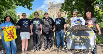 Scottish independence activists restore memorial to campaigner Wendy Wood