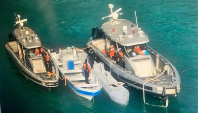 Narco Sub Owned By The Gulf Clan And Equipped With Starlink Antenna Seized Off Caribbean Coast