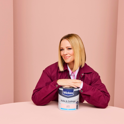 ‘I think I've found the perfect pink’ – Kimberley Walsh reveals the exact colour she used to paint her 'favourite spot' in the house