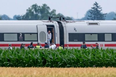 Man injures four in axe attack on German train, police say