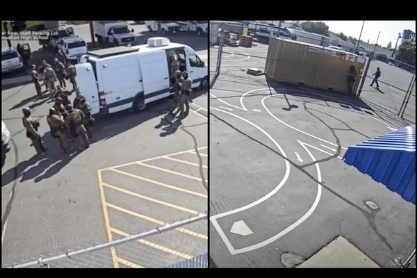 ICE Agents Caught on Camera Urinating Near California Preschool Playground: Officials