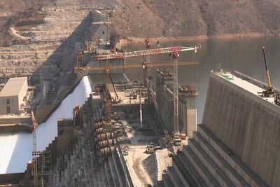 Ethiopia says a controversial power dam on the Nile that's opposed by Egypt has been completed