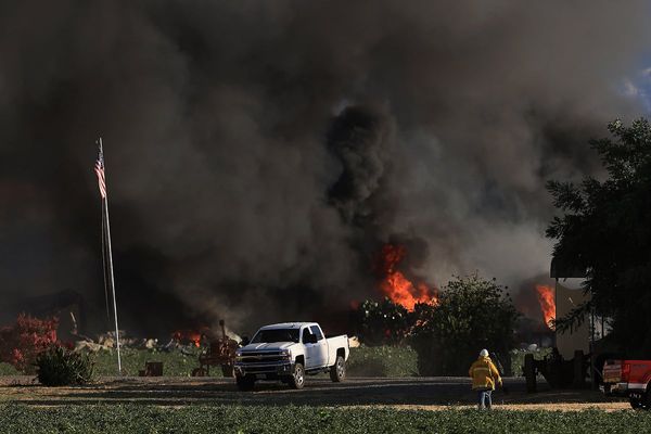 Search continues for 7 missing after huge explosion at California fireworks factory