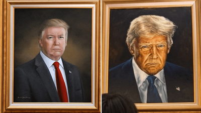 Donald Trump's Portrait in Colorado No Longer 'Distorted'—But, Netizens Still Making Fun Of It