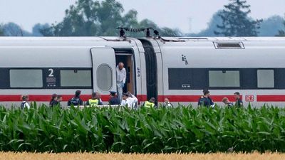 Syrian man injures four passengers with hammer on ICE train in southern Germany, police say