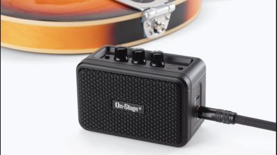 “Itmightbe the smallest of the small, butit’saGoliath in sound”: On-Stage Travel Guitar Amplifier review