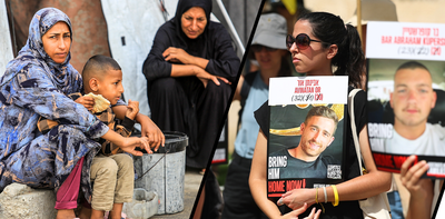 Friday essay: ‘whose agony is greater than mine?’ Testimonies of Gaza and October 7 ask us to recognise shared humanity