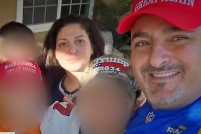Husband says he will continue to back Trump despite ICE detaining his Iranian wife