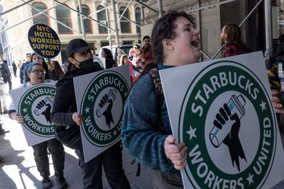The next phase of Starbucks' turnaround plan is offering executives up to $6 million in stock grants, as baristas scrap to get annual raises above 2%