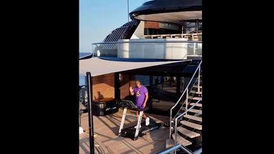 Magic Johnson Flexes July 4th Vacation With Absurd 312-Foot Yacht