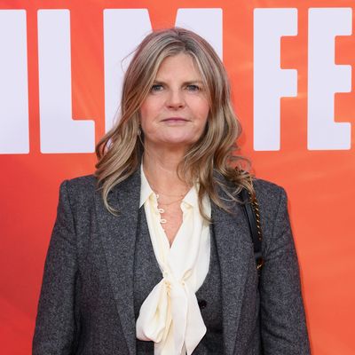 Susannah Constantine's garden parasol shows that this retro pattern is making a revival - take a lesson from this style expert