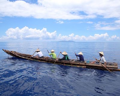 Cramps, fatigue and hallucinations: paddling 200km in a Paleolithic canoe from Taiwan to Japan