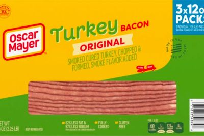 Oscar Mayer recalls turkey bacon products due to listeria concerns