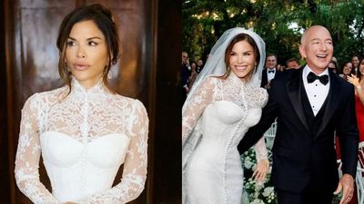 One Of Lauren Sánchez’s Wedding Dresses Was Apparently Stolen By A Gatecrasher