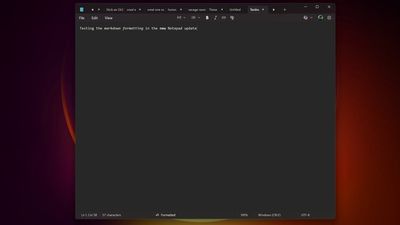 You can now make text bold or italic in Notepad — hell has frozen over