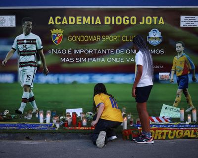 ‘Such a kind kid’: former neighbours and all Portugal grieve for Diogo Jota