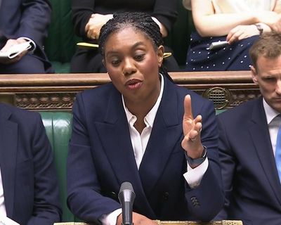 This was Les Mis in the Commons – and Kemi Badenoch couldn’t resist hamming it up