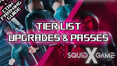 Roblox Squid Game X Tier List – Best Upgrades & Game Passes