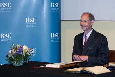 Duke of Edinburgh becomes fellow of Royal Society of Edinburgh