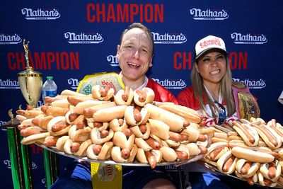 Nathan’s hot dog eating contest: Joey Chestnut destroys competition, nearing record with 70.5 wieners