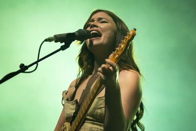 Wet Leg singer says Bob Vylan and Kneecap Glastonbury reaction is ‘messed up’