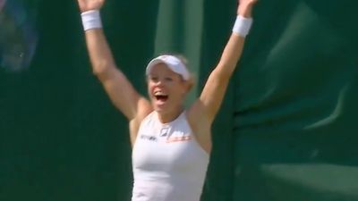 Laura Siegemund Had a Priceless Reaction to Upset Win Over Madison Keys at Wimbledon