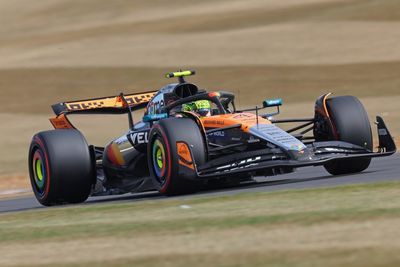F1 British GP: Lando Norris tops windy FP2 session ahead of Ferrari duo