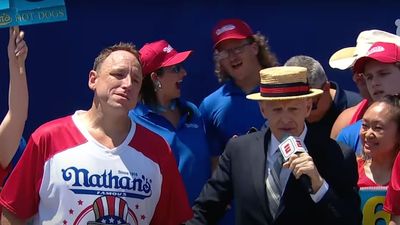 Joey Chestnut Has One Regret After Eating 70.5 Hot Dogs