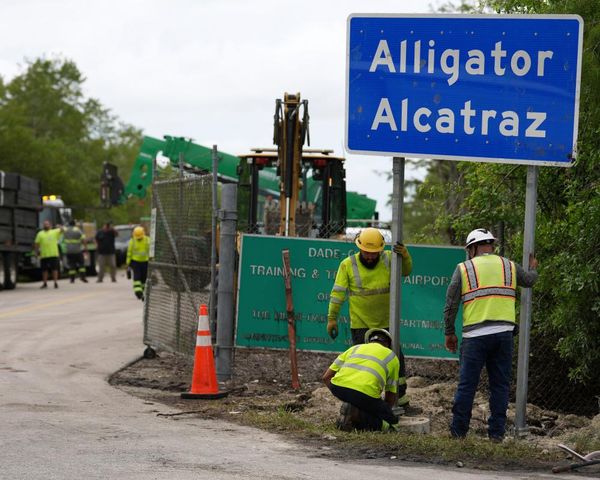 Democratic lawmakers denied entry to ‘Alligator Alcatraz’ immigration jail