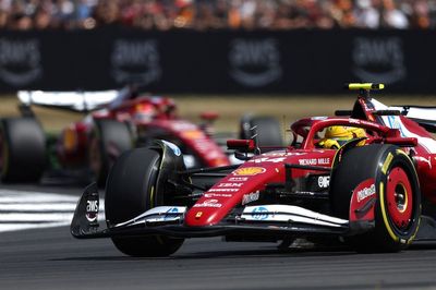 Hamilton says Ferrari "in the mix" after impressive practice pace at British GP