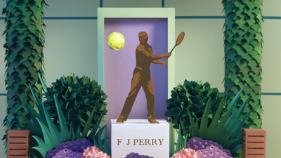 The BBC's magical Wimbledon animation used a delightfully old-school technique