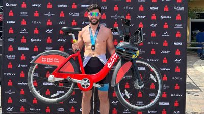 No aero bars, no problem: Montrealer conquers Olympic triathlon on a bike share bike