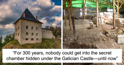 Archeologists Unearth Castle Chamber Sealed 300 Years Ago, Open It Up To An Old Weapons Room