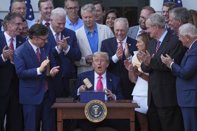 Trump claims victory as he signs controversial budget and tax bill into law