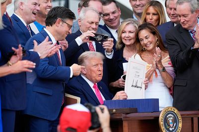 Trump signs ‘big beautiful bill’ at July Fourth ceremony at White House - Roll Call